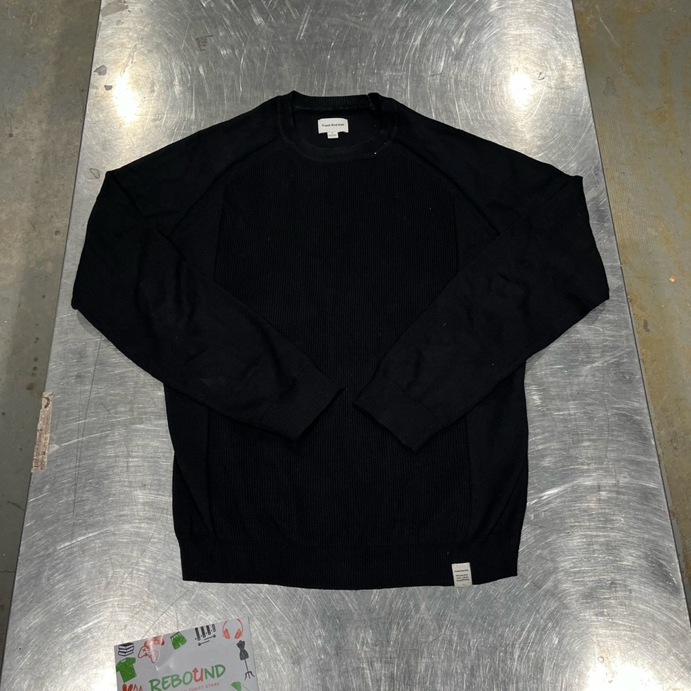 Frank And Oak Men’s Black Sweater (Size L)